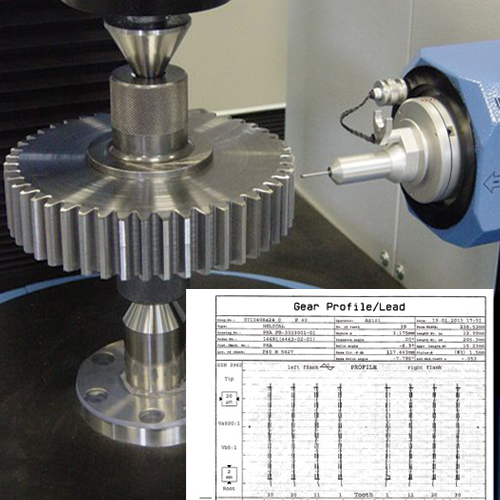 Gears Precision Measurement by GMM - اندازه‌گیری دقیق چرخدنده با GMM